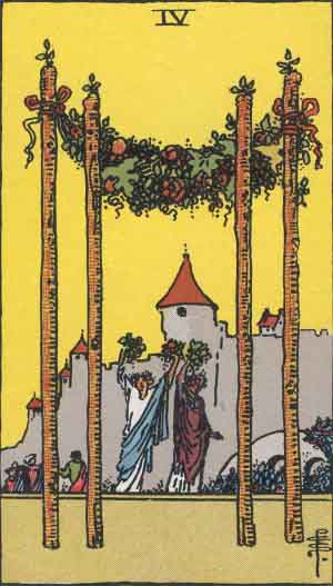 Four Tarot Card