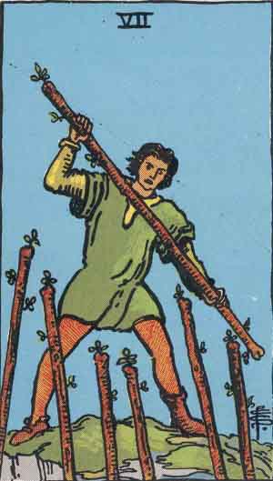 Seven Tarot Card