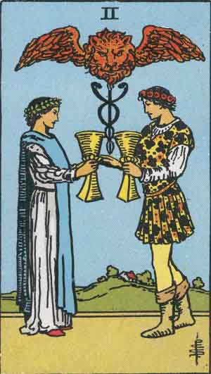 Two Tarot Card
