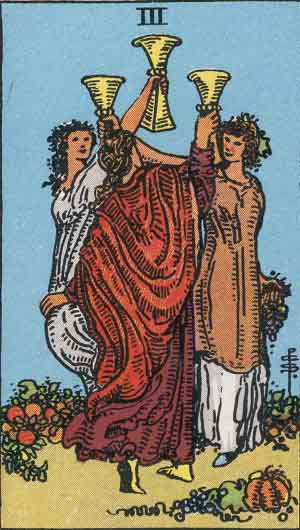 Three Tarot Card