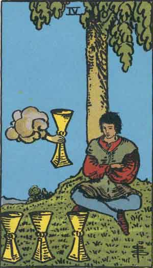 Four Tarot Card