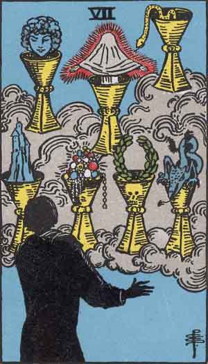 Seven Tarot Card