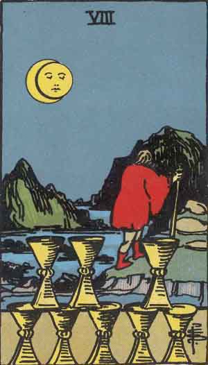 Eight Tarot Card