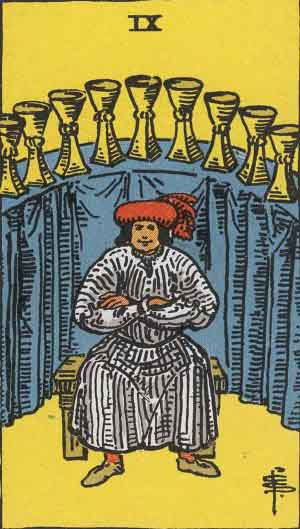 Nine Tarot Card