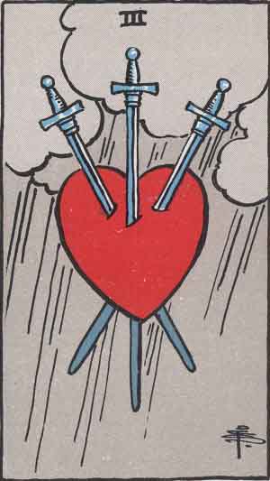 Three Tarot Card
