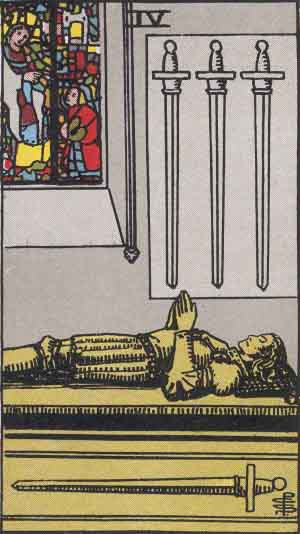 Four Tarot Card