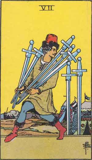 Seven Tarot Card