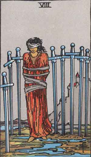 Eight Tarot Card