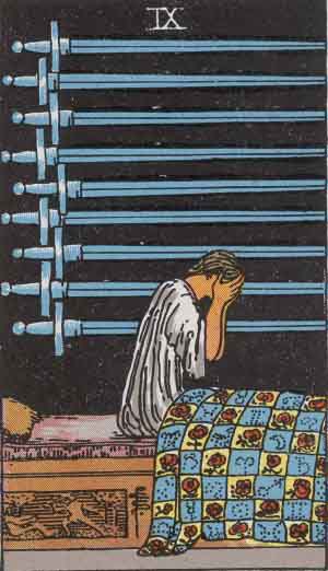 Nine Tarot Card