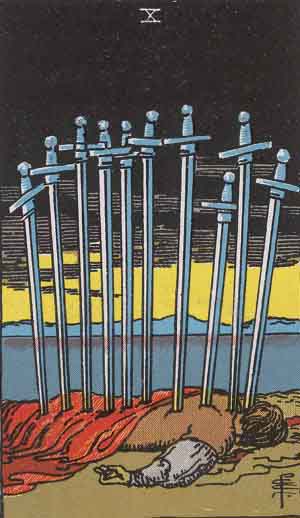 Ten Tarot Card
