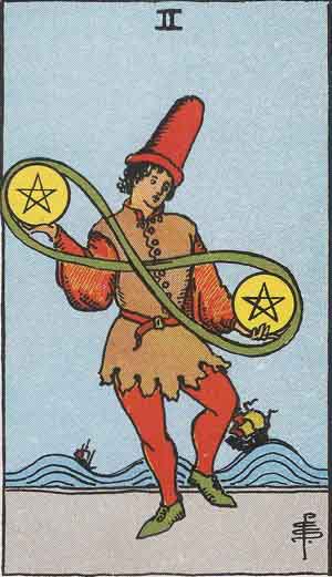 Two Tarot Card