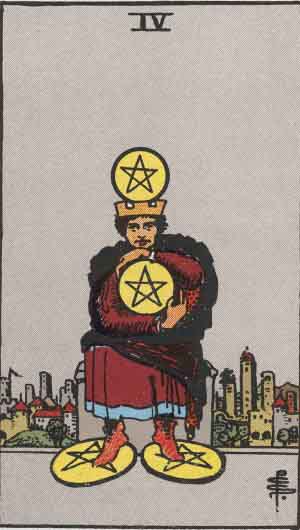 Four Tarot Card