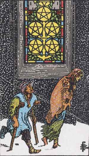 Five Tarot Card