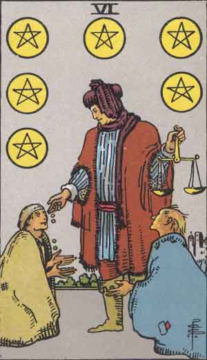 Six Tarot Card