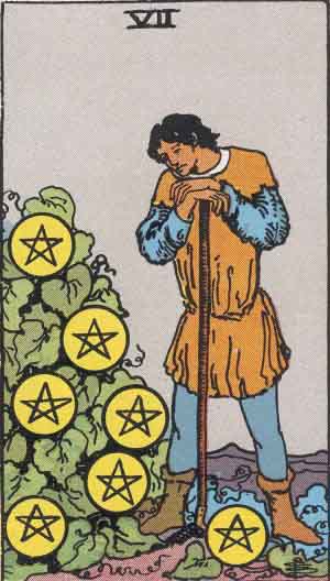 Seven Tarot Card